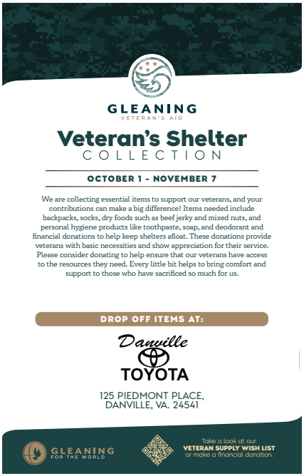 danville toyota veterans collection